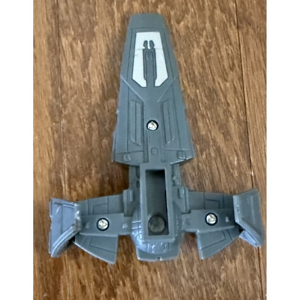 Star Wars Sith Infiltrator Toy Figure Ship Darth Maul 4 Inches Long Plastic Vtg - Picture 4 of 5
